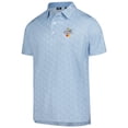 thumbnail image 2 of Men's FootJoy  Light Blue Arnold Palmer Invitational Speckle Print Lisle Polo, 2 of 4