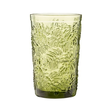 Ravenhead Gemstone Leaf Hiball Glass | 11.5 oz