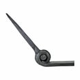 thumbnail image 5 of Renovators Supply Black Wrought Iron Lift Off Pintle Strap Hinge 16-1/4 in Reversible Pintle Bean Strap Gate and Door Hinges Hardware, Pack of 4, 5 of 7
