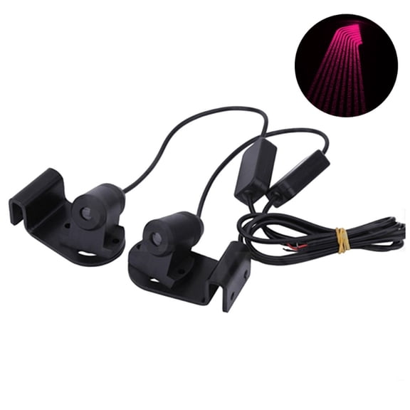 ZUARFY LED Car Door Logo Light Courtesy Projector Welcome Lights Ghost Shadow Lamps Accessories Anti-Collision Angel-Wings 2pcs