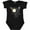 AB-Black, variant on Goth Animals Pets Black Cat Boys or Girls Baby Bodysuit