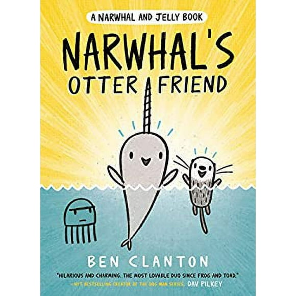 Narwhal's Otter Friend (A Narwhal and Jelly Book #4) 9780735262492 Used / Pre-owned