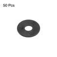 thumbnail image 3 of Uxcell 15mm O.D. 1mm Thick Nylon Flat Washers for 5mm ID Screw Bolt, 50 Count, 3 of 3