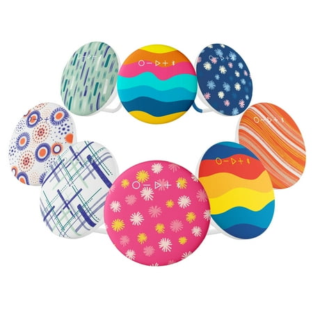 onn. Portable Bluetooth Speaker | IPX4 Water Resistant | Round Wireless Speaker, Pink Spark