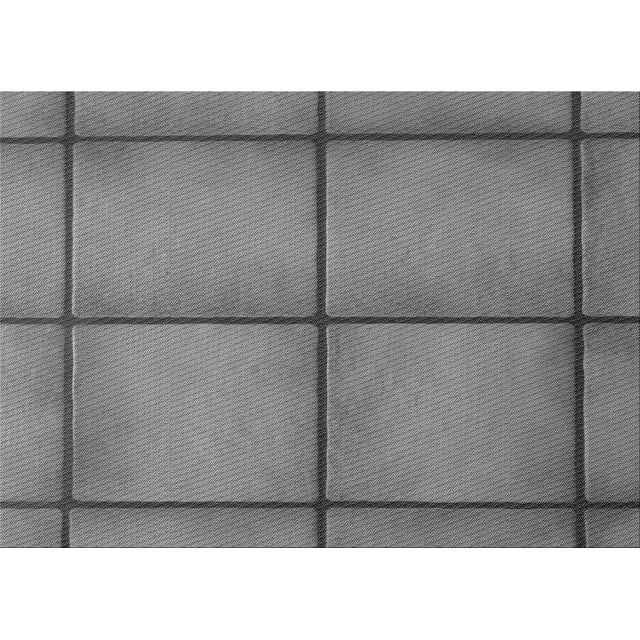 Ahgly Tapis Rectangulaire Lavable en Machine Intérieur Transitionnel Gris Cendré, 8 Pieds x 10 Pieds