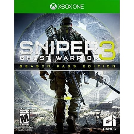 Sniper Ghost Warrior 3 Season Pass Edition, City Interactive USA, Xbox One, (Best Xbox One Kinect Fighting Games)