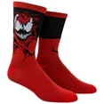 thumbnail image 1 of Carnage 802865 Spider-Man Venom Maximum Carnage Crew Socks, 1 of 4