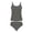 Gray Swimsuits for Women, variant on BSDJILFG Tankini Sets for Women 2026 Modest Swimsuits,High Waisted Lettuce Trim Tankini Top with Seamless Underwear