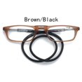 thumbnail image 1 of Unisex Magnetic Reading Glasses: Polarized Clear Lenses with Neck Strap MG080-0, 1 of 10