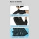 thumbnail image 3 of WEST BIKING Guantes de bicicleta Guantes de mano transpirables con corte de dos dedos (Negro L), 3 of 8