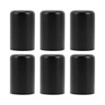 thumbnail image 2 of Lamp Fitting Parts Screw Lamp Holder Metal Light Socket 6x4cm Black Straight Edge Cylinder E27 Socket Compatible 6Pcs, 2 of 3