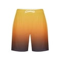 thumbnail image 4 of biudgviw Women's Gradient Casual Shorts Drawstring Elastic Waist Summer Shorts Loose Trendy Lounge Shorts with Pockets, 4 of 5
