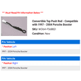 thumbnail image 2 of Convertible Top Push Rod - Compatible with 1997 - 2004 Porsche Boxster 1998 1999 2000 2001 2002 2003, 2 of 2