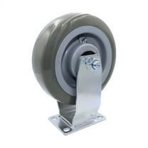 Snap-Loc SLAC6SDFP 6 in. Super-Duty Polyurethane Fixed Rigid Caster, 450 lbs