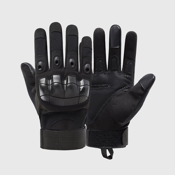 Guantes de nudillos de dedo completo Pantalla táctil Antideslizante Moto Entrenamiento deportivo Gua Abanopi Guantes de ciclismo