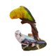 thumbnail image 5 of Escultura de guacamayos, figura de pájaro, Animal, colección resistente al desgaste, estatua de loros, adorno para estantería, porche, jardín,, 5 of 8