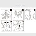 thumbnail image 5 of Advancent Estrella navideña 3D con luz ambiental, flor luminosa de papel, hecha a mano, para oficina, cafetería, restaurante, decoración Kits de decoración para fiestas Cadena de luces (20 LED), 5 of 5