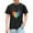 Black, variant on Bovxnpu Girls Short Sleeve T Shirts Kids Summer Tops Fashion Graphic Cotton Tshirt For Kids Casual Tees