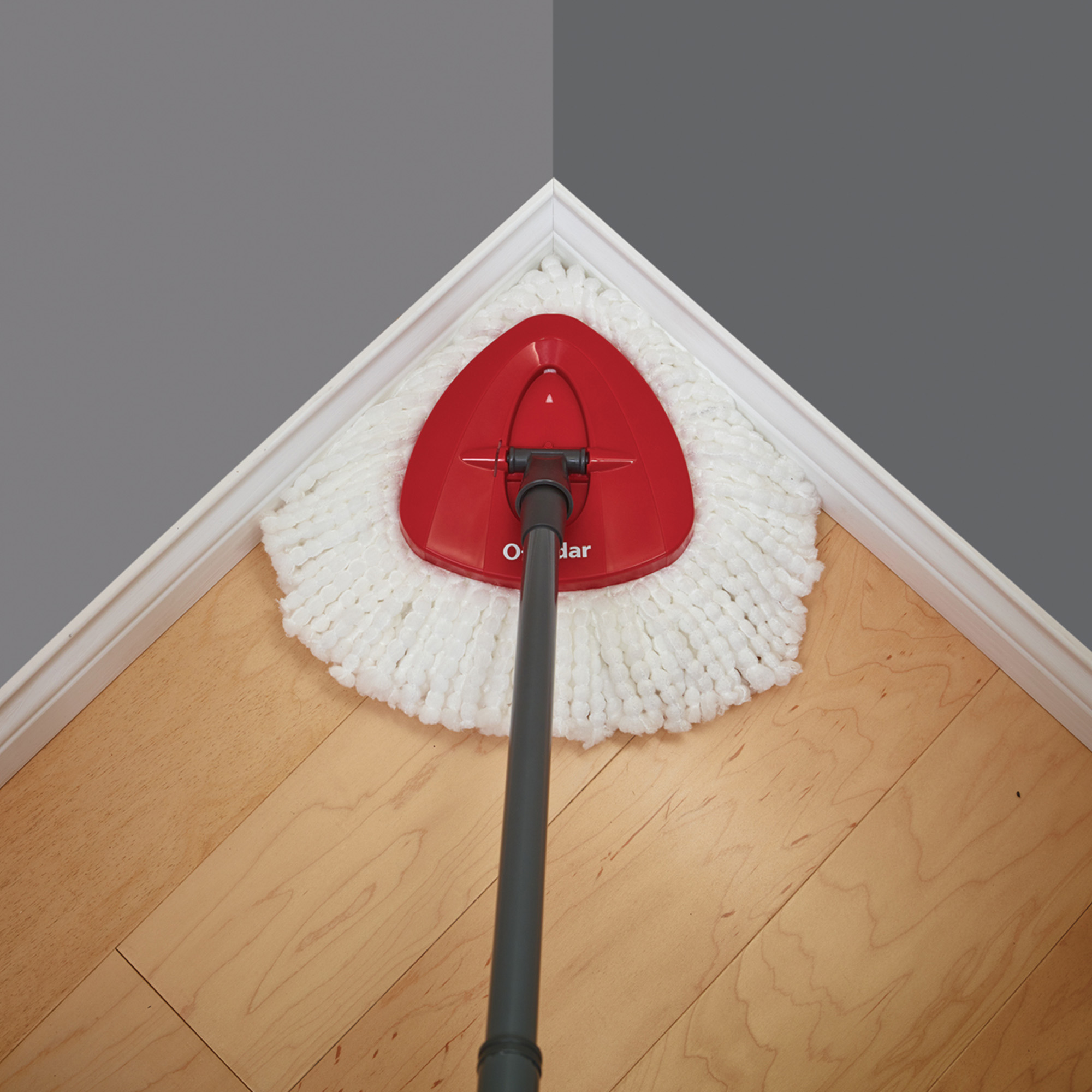 O-Cedar EasyWring Spin Mop and Bucket System, 2 Extra Heads photo 5