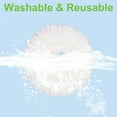 thumbnail image 4 of UYGDUY-Mop Head for Hurricane Spin Mop Microfiber Mop Head Refills Round Mop Pads 3 Pack, 4 of 4