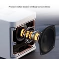 thumbnail image 3 of Sistema PA portátil Methold con altavoz Bluetooth y 2 micrófonos color rojo, 3 of 6