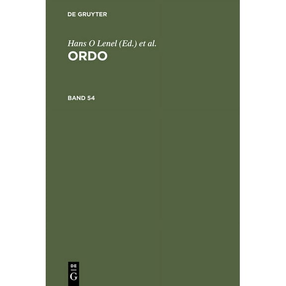 Ordo, (Hardcover)