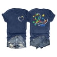 thumbnail image 4 of CHENge Autism Awareness Shirt Womens Autistic Support Tshirt Acceptance Inspirational Mom Short Sleeve Tops, 4 of 4