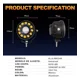 thumbnail image 4 of Auxiliares Faros Niebla Lupas Para Moto Atv Camión Pickup, 4 of 5