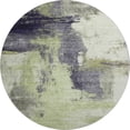 thumbnail image 2 of Addison Rugs Mayfield Premium Machine Washable Transitional Modern Fern Round Rug, 8' x 8', 2 of 5