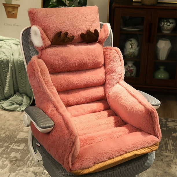 Manta, manta para sofá, cojín para asiento, cojín para respaldo, cojín para asiento, protección lumbar, cojín para pedos, cojín de pelo corto