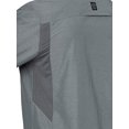 thumbnail image 4 of ATG by Wrangler Men's Long Sleeve Mixed Material Shirt, Grey, X-Large, 4 of 6