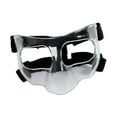 thumbnail image 1 of Máscara de baloncesto protectora facial cubierta niñas máscara de softbol máscara facial protector de nariz Claro 15x95x85cm, 1 of 8