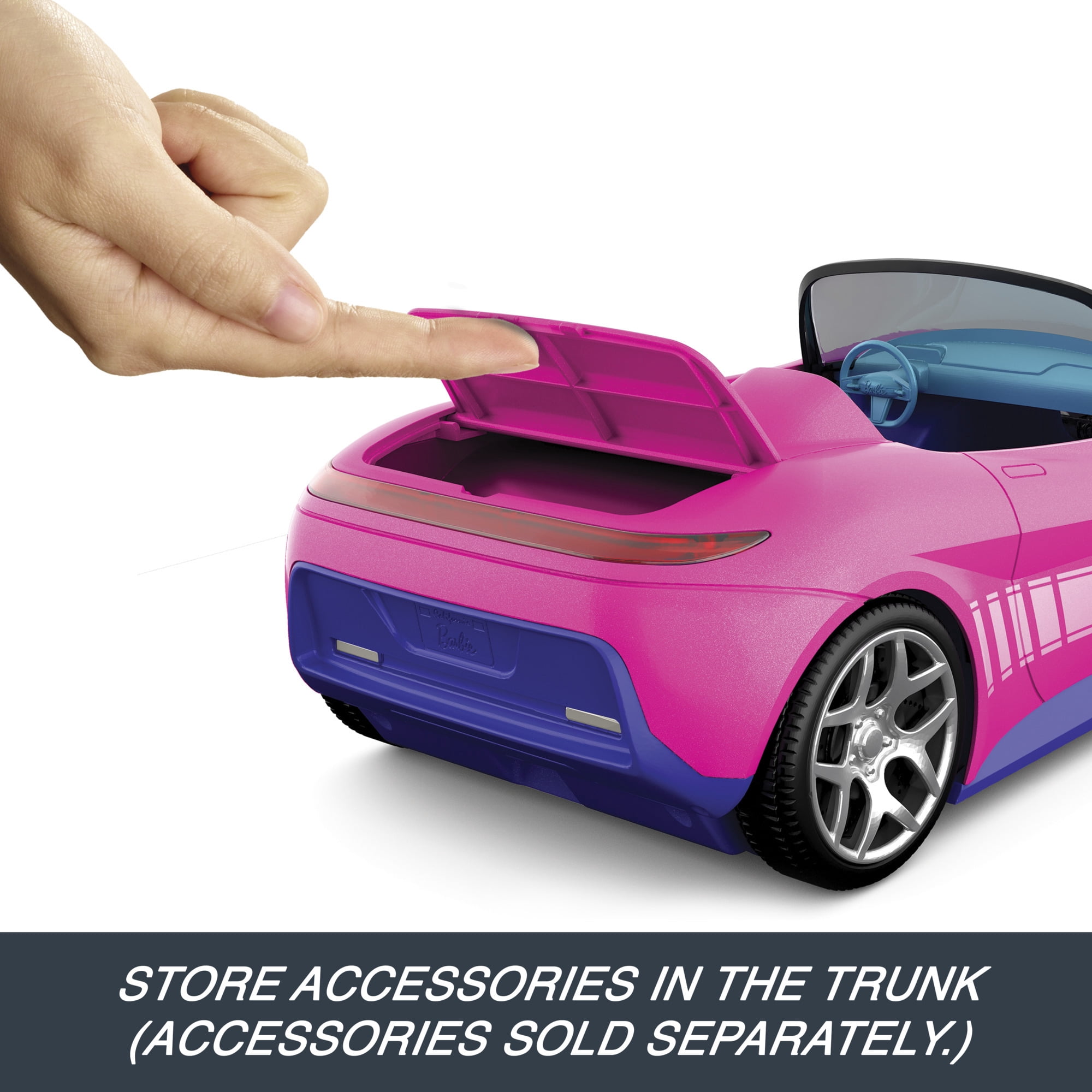 Hot Wheels R/C 1:12 Barbie Convertible Vehicle
