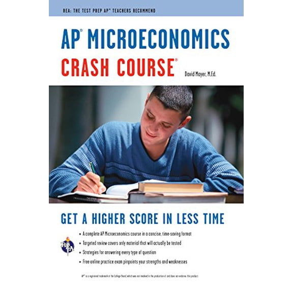 Pre-Owned Ap(r) Microeconomics Crash Course Book + Online (Paperback) 0738609722 9780738609720