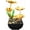Gold Styl2, variant on 11‘’ H Pink Tabletop Water Fountain, Zen Desktop Waterfall, Indoor Lotus Desktop Decorative Fountain, Home Bathroom Bedroom Decor.