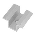 thumbnail image 4 of 4/10Pcs Solar Middle Clamp PV For Frame Height 25 - 50MM Aluminum Alloy, 4 of 10