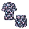 thumbnail image 5 of Xecao cool Skull flower print Swimsuit for women, Summer-ready, sporty style.Quick-dry fabric. Many sizes & colors., 5 of 9