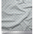 thumbnail image 1 of Soimoi Moss Georgette Fabric Geometric Shirting Print Fabric by Yard 42 Inch Wide, 1 of 1