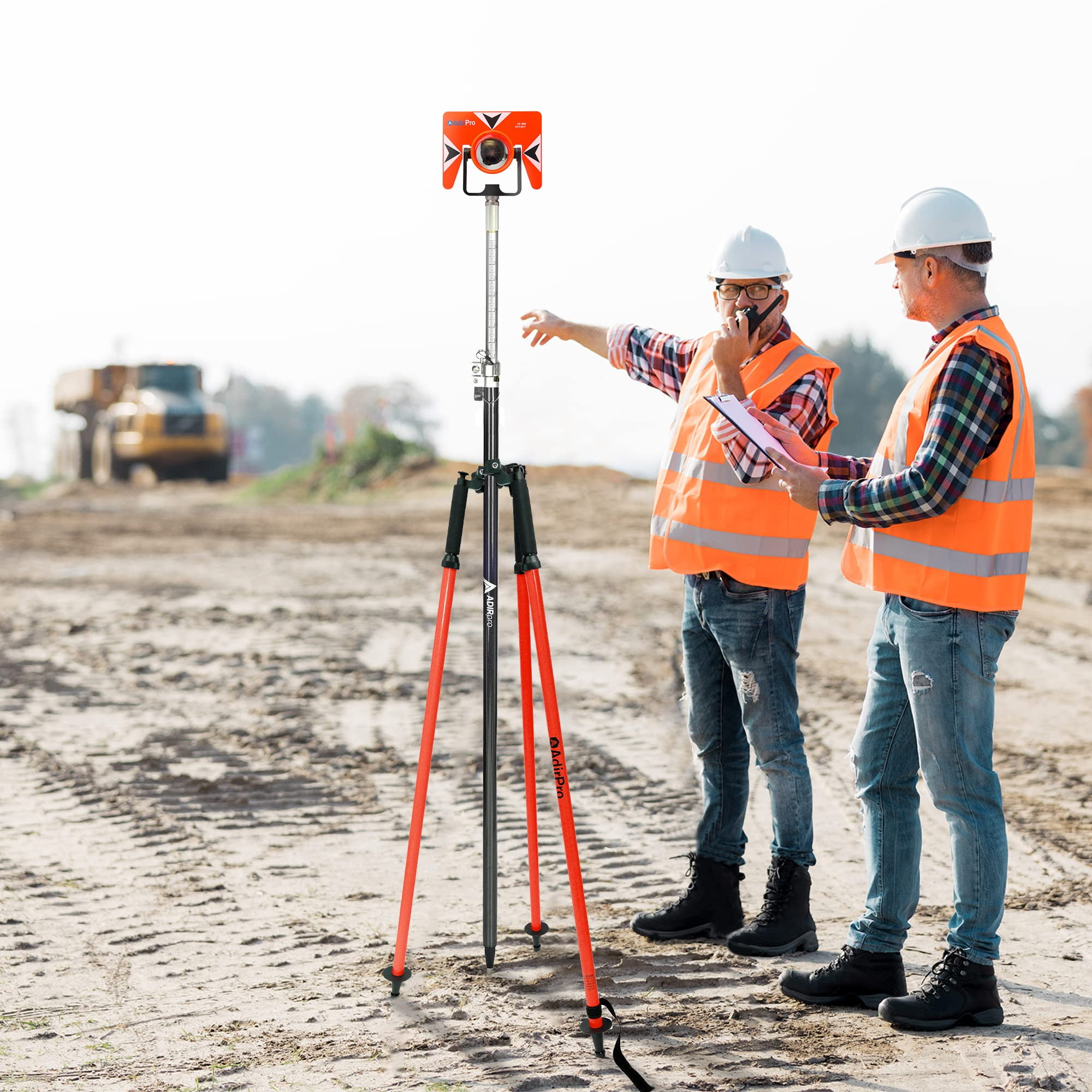 AdirPro Prism Pole Tripod – Aluminum Range Pole Philippines | Ubuy