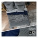 thumbnail image 2 of Edredón Ligero Real Textil + 2 Fundas de Almohada, Juego de Colcha King Size, Color Azul Marino/Gris Oscuro, 2 of 7