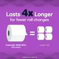 thumbnail image 5 of Cottonelle Ultra Comfort Toilet Paper, 24 Mega Rolls, 268 Sheets Per Roll (6,432 Total), 5 of 10