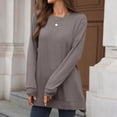 thumbnail image 4 of Ailaofu Long Sleeve Shirts for Women Fall Tunic Tops 2025 Ladies Tops and Blouses Casual Outfits, 4 of 6