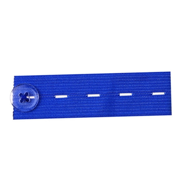 Extensor de pantalones Macarena elástico Azul real 8,2 cm x 2,5 cm
