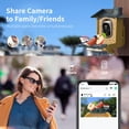 thumbnail image 3 of oddkont Bird Feeder with Camera - Smart Bird Feeder Camera with AI Identify Bird Species, Auto Record Bird Video, Instant Notifications, 2K Vide, 3 of 7