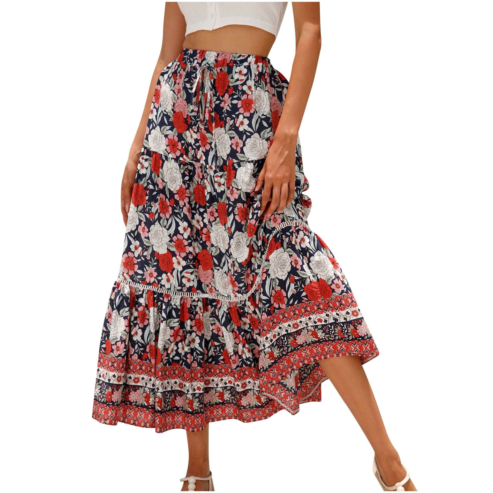 Printed maxi skirt in yellow - Y Project | Mytheresa
