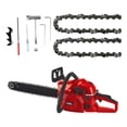 thumbnail image 4 of Motosierra con motor a gasolina 60 CC doble barra 20" 13270 Adir, 4 of 10