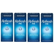 4 Pack - Refresh P.M. Lubricant Eye Ointment 0.12 oz (3.5 g) Each