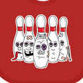 thumbnail image 4 of Inktastic Beat Up Bowling Pins Boys or Girls Baby Bib, 4 of 4