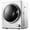 White, variant on Costway Electric Tumble Compact Cloth Dryer Stainless Steel Wall Mounted 1.5 cu .ft.
