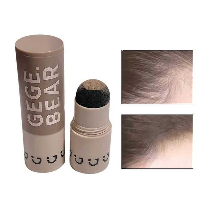 Gray Brown Hairline Dye Contour Stick Hairline Cover Shadow Contouring Root Waterproof Powder